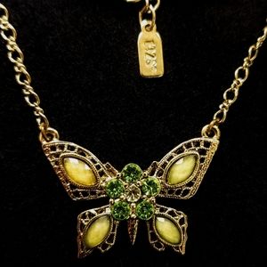 Vintage 1928 Butterfly Necklace